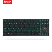 Havit Gaming Mechanical Keyboard Backlit Wired Extra-Thin &amp; Light, Kailh Latest Low Profile Red Switches 87 Keys N-Key Rollover