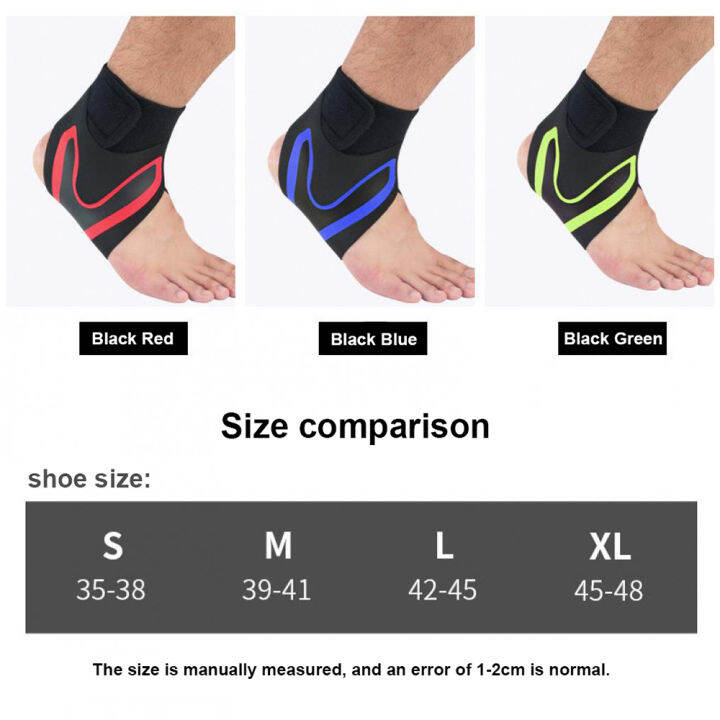 ankle-braces-elastic-orthosis-ankle-fixing-supporter-sport-protector-foot-cuffs-flat-support-football-gym-shin-guards-equipment