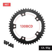 PROWHEEL 130BCD Bicycle Chainring 46T 56T Aluminum Folding Bike Chainring 10S 11S Ultralight 130 BCD Chainwheel Cycling Parts