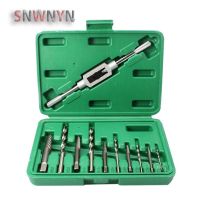 11pcs/set 3 10mm Damaged Broken Screw Extractor Adjustable Tap Die Wrench Stud Remover Tool Kit for Machine Repair