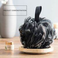 【cw】 Shower Loofah Sponge Mesh Pouf Scrubber Dropship