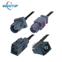 Grey Fakra G Male Female RG174 Cable RAL 7031 RF Coaxial Extension Cord Pigtail Adapter for Car Remote Control Keyless Entry