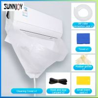 【Ready Stock】Air Conditioner Waterproof Cleaning Cover Dust Washing Protector Air Conditioner Water Receiving Cover