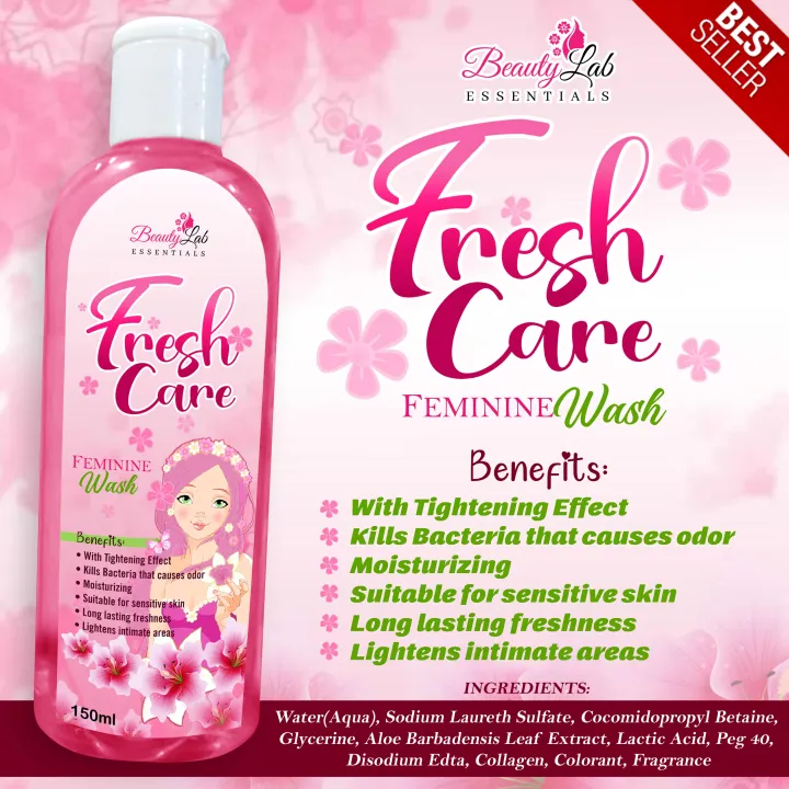 6 DC STORE Feminine WASH For Girls, 100 ORIGINAL BEAUTY LAB FRESH CARE