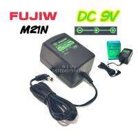 FUJIW ACADAPTOR MODEL M21N DC 9V เขียว (-ใน+นอก) INPUT AC220V 50/60Hz OUTPUT DC 500-800MA ขนาดเเจ็ค ขอบนอก5*5mm ขอบใน2.1mm