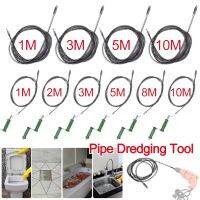 ▤♙☜ 1-10M Sewer Pipe Unblocker Bathroom Hair Sewer Sink Cleaning Tools Snake Spring Pipe Dredging Tool Pipeline Kitchen Accessories