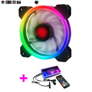 Quạt Tản Nhiệt, Fan Case Coolmoon Ver 2 Led RGB Dual Ring