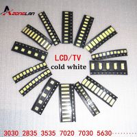 ชุด Led แบบ Smd 1W 3V/6V 2835/3030/2828/3535/5630/7020/7030/4020สีขาวเย็นสำหรับลูกปัดไฟด้านหลังทีวีค่า11*17ชิ้น = 170ชิ้น