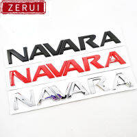 ZR อะไหล่รถยนต์ตรารถยนต์ที่ปิดกระโปรงรถหน้ารถจดหมาย NAVARA สำหรับ NISSAN 1 X สติกเกอร์รูปลอก