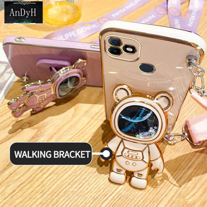 andyh-nbsp-casing-nbsp-for-infinix-itel-p36-vision-1-plus-phone-nbsp-case-nbsp-cute-nbsp-3d-nbsp-starry-nbsp-sky-nbsp-astronaut-nbsp-desk-nbsp-holder-nbsp-with-lanyard