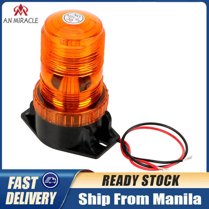 LED Strobe Light Car Emergency Light Beacon Warning Light DC 12V