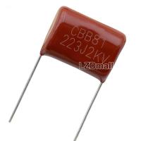 10pcs CBB 223J2KV Capacitor 223 2000V 223J 2KV 0.022uF 22nF P20mm CBB81 Metallized Film Capacitor