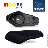 เบาะ MOOVE สีดำ ( V Seat เบาะรถมอเตอร์ไซค์ )