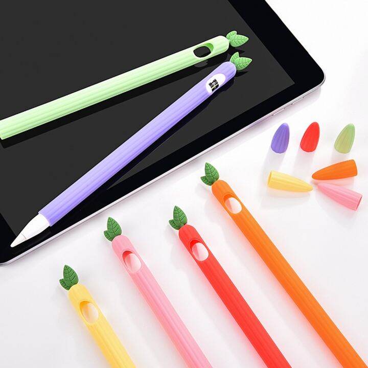 Cho Apple Pencil 1 2 Trường Hợp Bìa Phổ Đầy Màu Sắc Cho IPad Bút Chì Trường  Hợp Non-slip Bảo Vệ Silicone Cho Apple Pencil 2 1 Tay Áo 