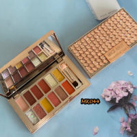 ทาตา MK044(ใหม่/แท้) เนื้อใยไหม ประกายชิมเมอร์ พาเลทอายแชโดว์ 12 สี mack andy Eye shadow