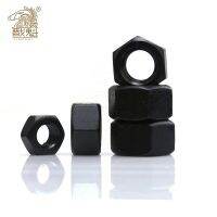 Hexagon Hex Nuts M2 M2.5 M3 M4 M5 M6 M8 M10 M12 M14 M16 M18 M20 M22 M24 M27 M30 M36 black oxide carbon steel metric hex nuts