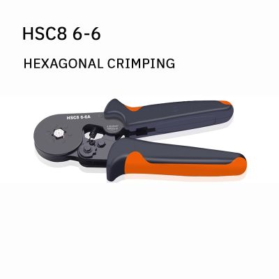 HSC8 6 Crimping Pliers Mini Insulated Portable Self Adjusting Crimping Pliers Hardware Tools Terminal Crimping Tools 1pc