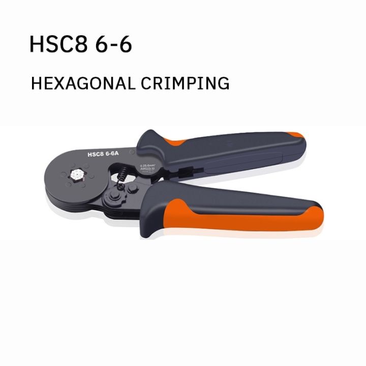 hsc8-6-crimping-pliers-mini-insulated-portable-self-adjusting-crimping-pliers-hardware-tools-terminal-crimping-tools-1pc