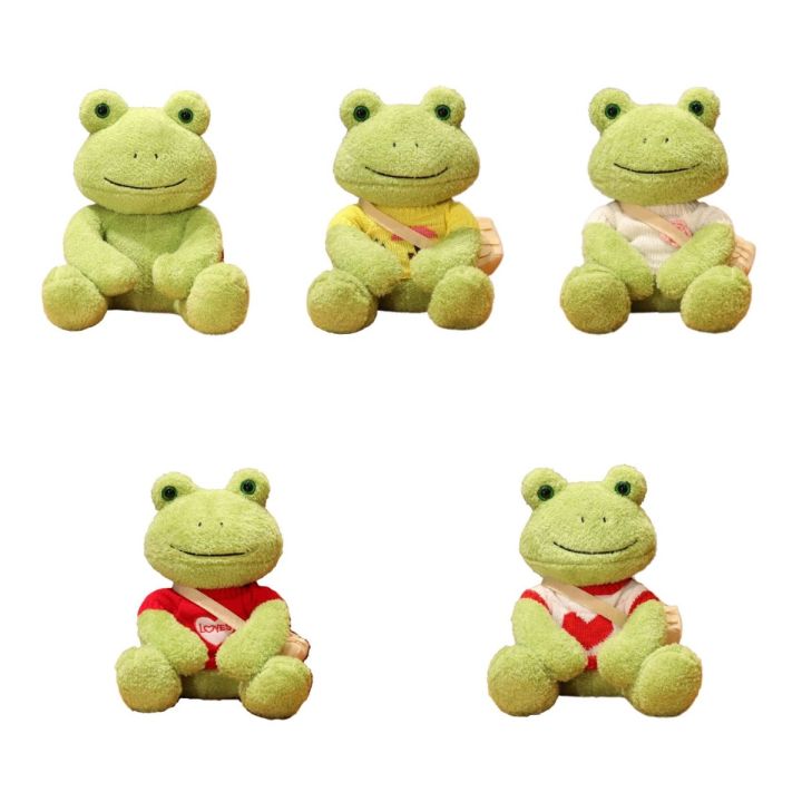 plush-frog-toy-kids-cartoon-accompany-stuffed-green-backpack-doll-animal-pillow