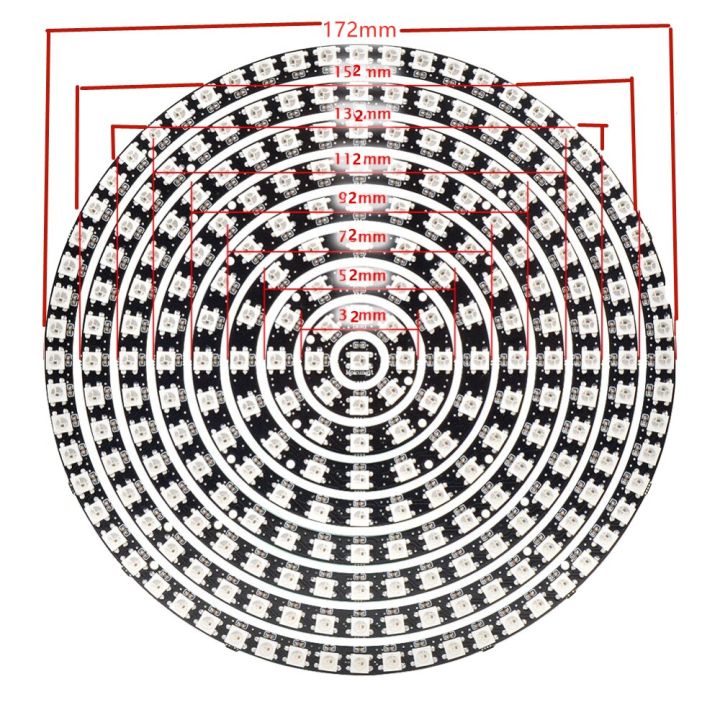 ws2812b-ring-sk6812-ring-rgb-rgbw-rgbww-2700-6500k-strip-ring-1-8-12-16-24-32-93-241-bits-leds-with-integrated-module-dc5v-led-strip-lighting