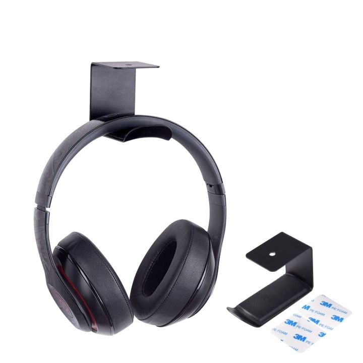 cw-earphone-hanger-metal-bracket-headphone-headset-wall-moun-holder-airpods-with-soft-rack