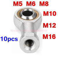 10PCS M5 M6 M8 M10 M12 หญิง Oscillating ขวาด้ายซ้าย Fish Eye Rod End Joint เครื่อง Ball แบริ่ง-sdhdfreydf