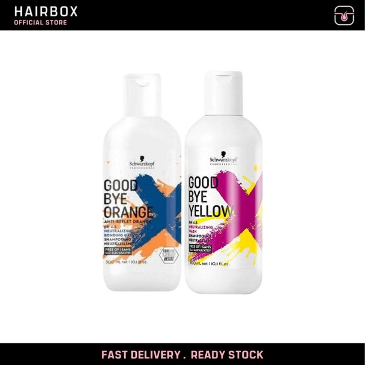 Schwarzkopf Color Washes Goodbye Yelloworange Shampoo 300ml Hb