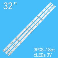 ไฟแบล็คไลท์ LED สำหรับทีวี32นิ้วของแท้6 ATVIO OD32D06 0D32D06-ZC21FG-05 6S1P ATV-32 3V