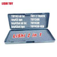 Lishi Pickamp; ถอดรหัส Toy43at Toy43 Dr Bt Ign Toy38r Toy43r Toy2แทร็ก Lishi 2 In 1เครื่องมือล็อค