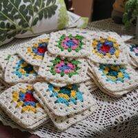 【CW】 Crochet Original 12cm Placemat Coaster Cup Decoration 20pcs/lot