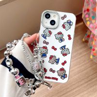 เคสโทรศัพท์มือถือการ์ตูน Hello Kitty สำหรับ iPhone 14 Pro Max 13 Pro Max ฝาหลังซิลิโคนนิ่มสำหรับ iPhone 12 Pro Max 11