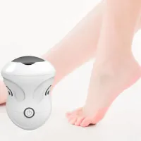 Electric Foot Callus Remover 2 Gear Speed ​​Exfoliating เครื่องขัดเท้าแบบชาร์จไฟได้พร้อมแบตเตอรี่