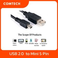 SGL USB Data Cable (USB 2.0 A to Mini 5 Pin B) 1.5 M Black