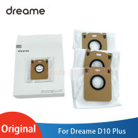 ถุงเก็บฝุ่นเดิมสำหรับ Dreame Bot D10 Plus อุปกรณ์เสริมเครื่องดูดฝุ่น