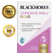 Blackmores Conceive Well Gold - Viên uống tăng khả năng thụ thai