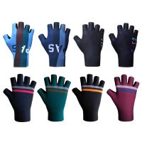 hotx【DT】 MAAP 2023 Cycling Gloves Breathable Road Men Half MTB