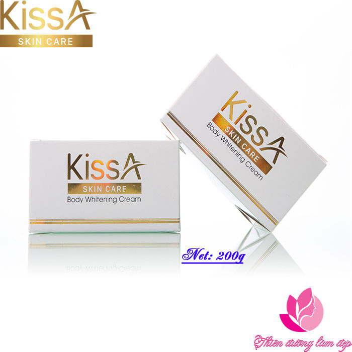 Kem dưỡng trắng da toàn thân Collagen KissA - 200g 