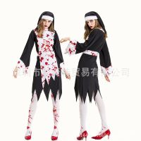 [COD] black vampire costume nun priest character uniform cosplay stage