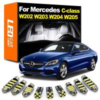 Zoomsee Interior LED For Mercedes Benz C Class W202 W203 W204 W205 S203 S204 C203 C204 Canbus Vehicle Indoor Dome Map Light Kit Bulbs  LEDs HIDs