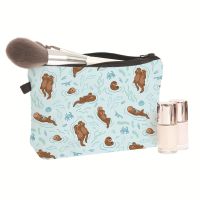 【YF】☼∏  Printing Cartoon Sloths Otter Makeup Toiletry Storage bag for Traveling 1piece