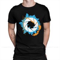 Top Quality Men Clothing Portal 2 Glados T-Shirt Abstract Aperture O Neck Shirt Fashion Short Sleeve S-4XL-5XL-6XL