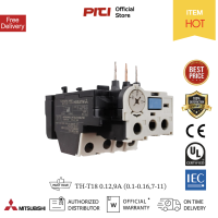 MITSUBISHI โอเวอร์โหลด Overload Relay TH-T18 (เลือก แอมป์) (ใช้กับ S-T10,12,20)