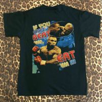 HOT แฟชั่นคลาสสิกเสื้อยืดcalandfashionGildan -   Mike Tyson Rap Tee T Shirt Double Sided Hip Hop Bay Club Boxing gildan repr