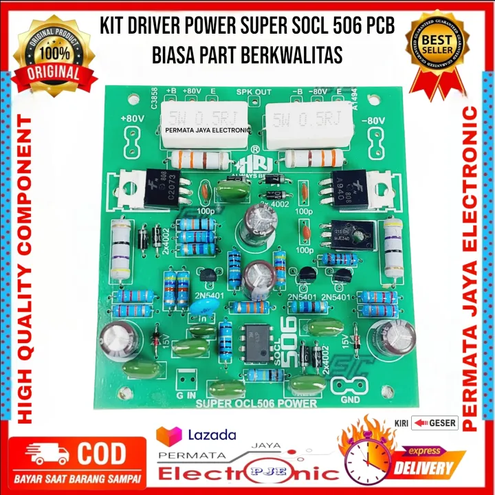 Kit Driver Power Amplifier Super Socl 506 500watt | Lazada Indonesia