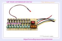 【YY】9-way Fuse Distribution Self Recovery Distribution Output Power 9 Way 18-way Output Safety Valve