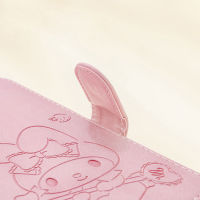 4 pcslot Cute Pink Rabbit Magnetic buckle Notebook Note Book Diary Weekly Planner Journal Notepad Stationery School Supplies