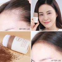 Novo hair line powder ปิดเหม่ง ปิดผมขาว ปกปิดผมบาง ปิดเหม่ง ลดความมัน จัดแต่งทรงผม Hairline Fluffy Powder