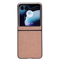 Hzsunsky เคสโทรศัพท์ป้องกันกันกระแทก,ไล่ระดับสีแวววาวสำหรับ Motorola Razr 40อัลตร้า