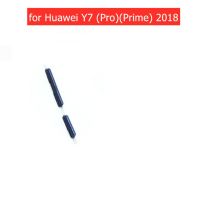 สำหรับHuawei Y7 2018/ Y7 รุ่นPRIME Pro 2018 ปุ่มปรับระดับเสียงคีย์ด้านข้างปุ่มปิดกุญแจสวิตช์แทนที่ซ่อมอะไหล่