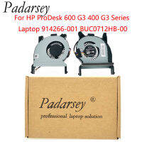 Padarsey CPU Cooling Fan for HP ProDesk 600 G3 400 G3 Series Laptop 914266-001 BUC0712HB-00